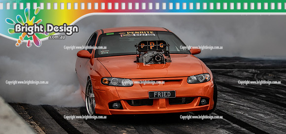 Summernats 34 Thursday 6 Jan 2022  BDMP2417  FRIED BURNOUT