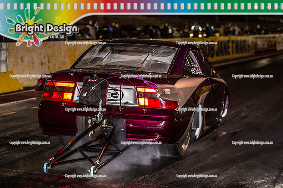 AA KOTH King of the Hill & Fast Friday @ Calder Park Drag Racing Friday 5 MAY 2017 (83877) 6344 PURPLE CALIBRA VICTOR