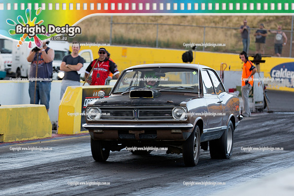 ANDRA Street Meet @ Calder Park Raceway  FRI 10 Jan 2014  (5970)  HB TORANA BROWN