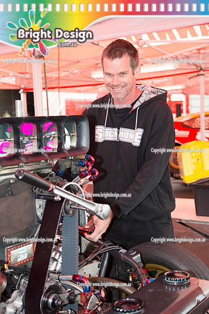 X-Champs @ Sydney Dragway SAT 3 May 2014  (4053)  TD 1221 TEAM BRAY RACING VICTOR BRAY  TOP DOOR SLAMMER CROWD