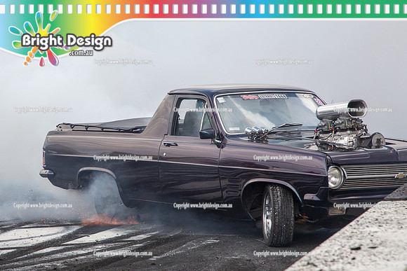 Summernats 28 Sunday 4 Jan 2015  BD  (8338)  BAD065 BURNOUT