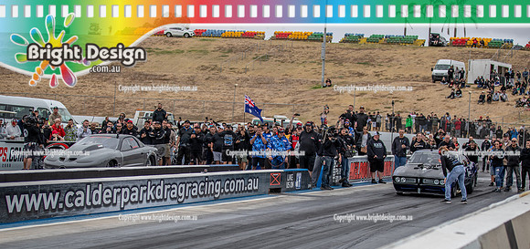Street Outlaws NPK No Prep Kings vs Australia @ Calder D2 19 March 2023 (148184) RPM 5402 JOHN RICCA