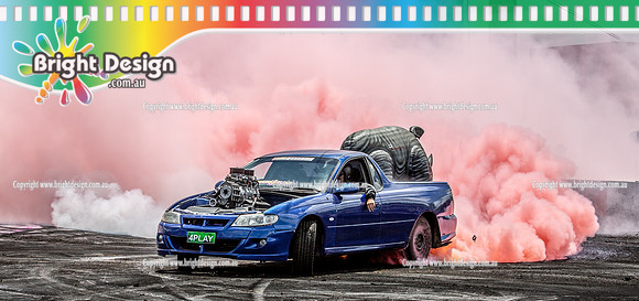 Summernats 34 Sunday 9 Jan 2022  BD__0282-2  4PLAY BURNOUT