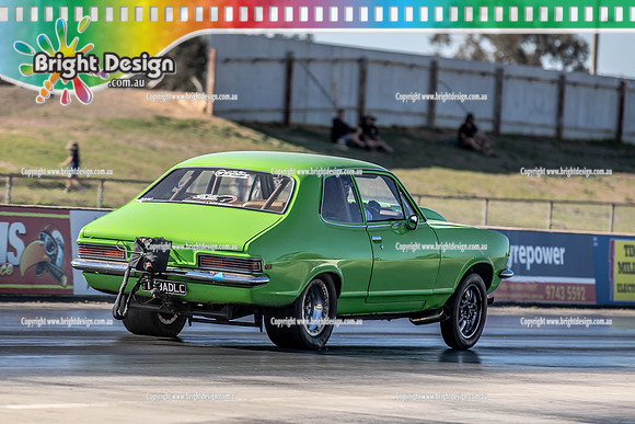 Street Machine Drag Challenge Weekend 3 SMDCW3 March 2022  BDMP3598  1BADLC BRANDON ZITO