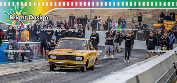 Street Outlaws NPK No Prep Kings vs Australia @ Calder D2 19 March 2023 (149191) 4131 BOOSTWORX TERRY WATERMAN