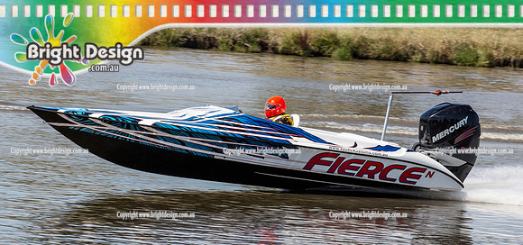VDBC Victorian Drag Boat Club Wet'n'Wild RND 2 Nationals 26 Feb 2017 @ NWSC (12111) FIERCE