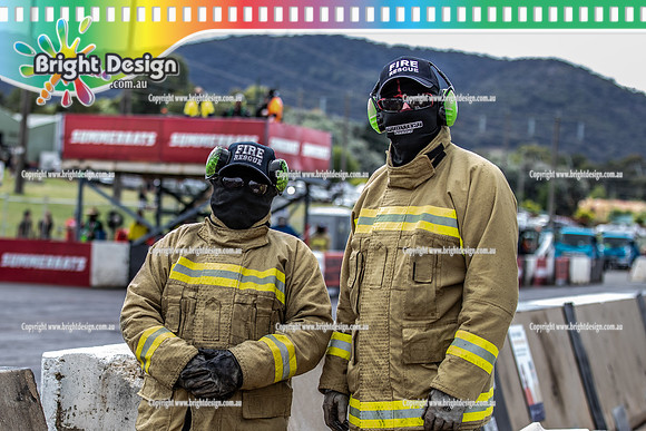 Summernats 34 Friday 7 Jan 2022  BDMP2918  BURNOUT PAD STAFF FIRE CREW