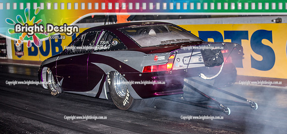 KOTH King of the Hill & Fast Friday @ Calder Park Drag Racing Friday 5 MAY 2017 (84080) 6344 PURPLE CALIBRA VICTOR