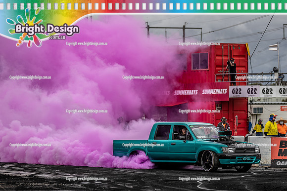 Summernats 34 Friday 7 Jan 2022  BDMP3284  SKDLUX BURNOUT