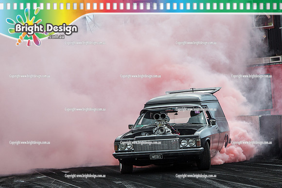Summernats 28 Sunday 4 Jan 2015  BD  (8421)  WEBI BURNOUT