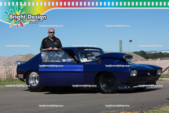 Australian Nationals @ Sydney Dragway Sunday 2 November 2014   (13010)  MARK N COLLEEN HARDING  SSA 2718