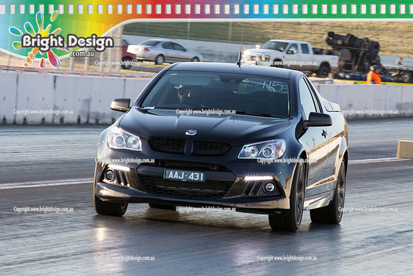 ANDRA Street Outlaws Drag Racing Quals Rnd 7 @ Calder Park 17 October 2014  (26611)  AAJ431