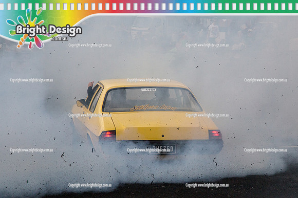 Summernats 28 Sunday 4 Jan 2015  BD  (8395)  TUFZED BURNOUT