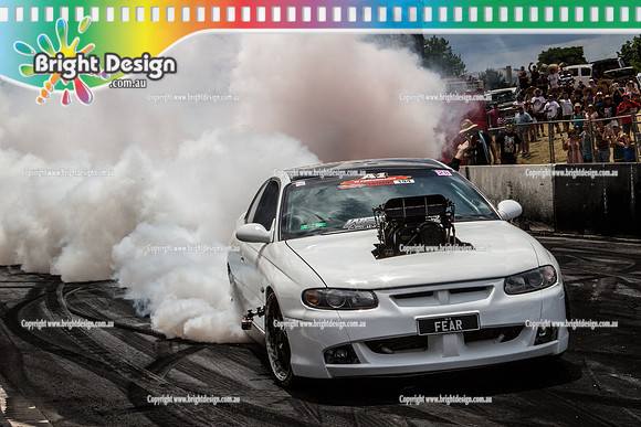 Summernats 28 Sunday 4 Jan 2015  BD  (8007)  FEAR BURNOUT