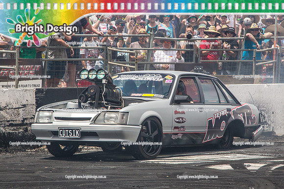 Summernats 28 Sunday 4 Jan 2015  BD  (7964)  CUTSIK BURNOUT