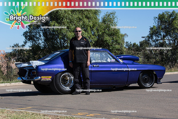 Australian Nationals @ Sydney Dragway Sunday 2 November 2014   (13012)  MARK N COLLEEN HARDING  SSA 2718