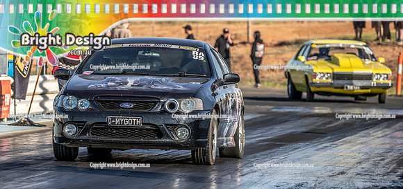 Street Machine Drag Challenge Weekend 3 SMDCW3 March 2022  BDMP1244-2   6938 MYGOTH LARISSA FRANKE