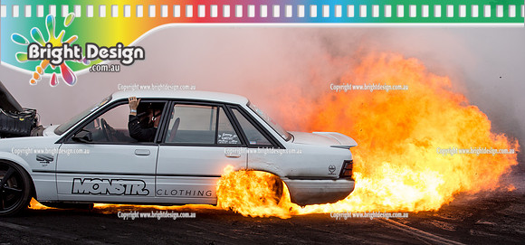 Summernats 29 SATURDAY 8 Jan 16  BDMP6660  CMEFRY CUTSIK FIRE BURNOUT