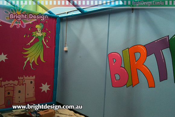 Internal Bedroom Wall Mural Custom Airbrushing by Bright Design Airbrush Studio (8)