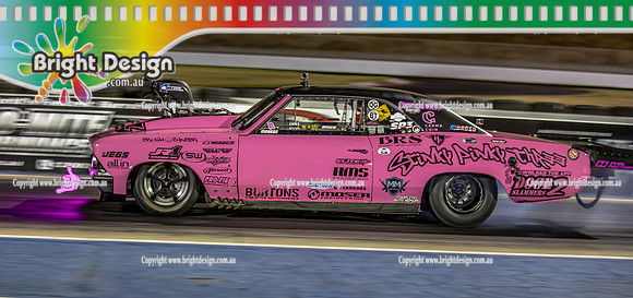 Street Outlaws NPK No Prep Kings vs Australia @ Calder D2 19 March 2023 (149695) DISCO DEAN STINKY PINKY