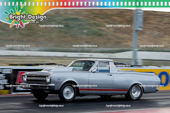 ANDRA Street Meet @ Calder Park Raceway  FRI 10 Jan 2014  (5903)  ENTRANT 246  tbc FORD Silver Ute