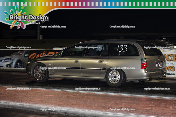ANDRA Street Outlaws Drag Racing Quals Rnd 4 @ Calder Park  5 August 2014 (23278)  PZT497