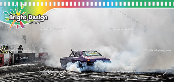 Summernats 34 Sunday 9 Jan 2022  BDMP1496  BIGPURP BURNOUT