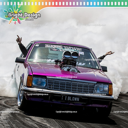 Summernats 29 SUNDAY 9 Jan 16  BDMP1564  IBLOWN BURNOUT