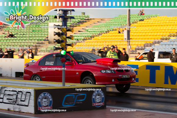 ANDRA Street Outlaws Drag Racing Quals Rnd 6 @ Calder Park 10 October 2014  (25753)  TUFSS3