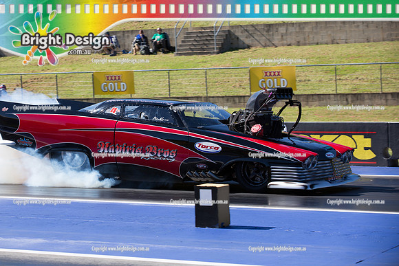 X-Champs @ Sydney Dragway SUN 4 May 2014  (6436)  TD 4 PETER KAPIRIS BROS RACING TOP DOOR SLAMMER