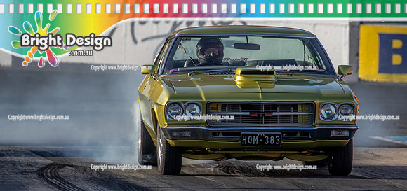 Fast Friday & Roll Racing @ Calder Park Drag Racing 28 February 2025 (177725) HQM383