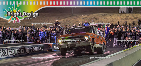 Street Outlaws NPK No Prep Kings vs Australia @ Calder D2 19 March 2023 (149600) FARMTRUCK & AZN