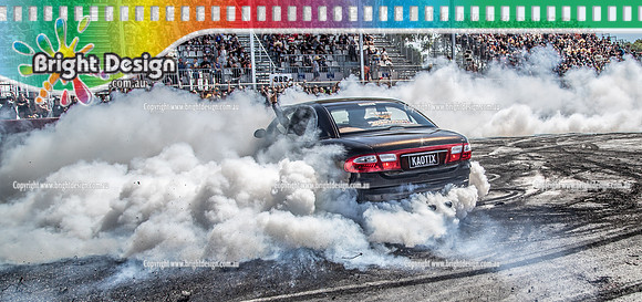 Summernats 34 Sunday 9 Jan 2022  BDMP1628  KAOTIX BURNOUT