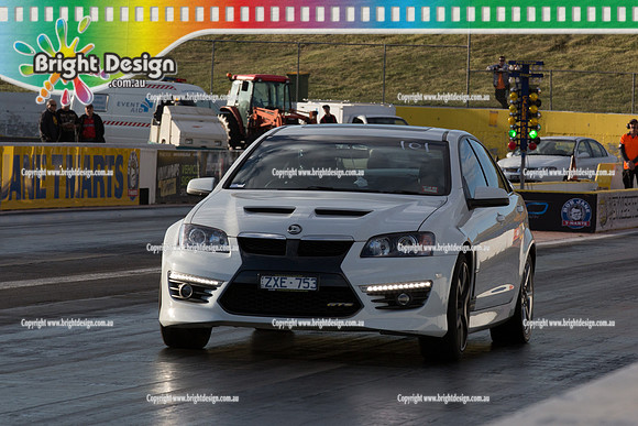 ANDRA Street Outlaws Drag Racing Quals Rnd 6 @ Calder Park 10 October 2014  (25571)  ZXE753