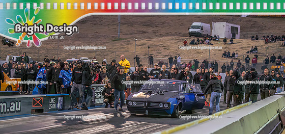 Street Outlaws NPK No Prep Kings vs Australia @ Calder D2 19 March 2023 (149233) 1968 Robin Roberts Racing