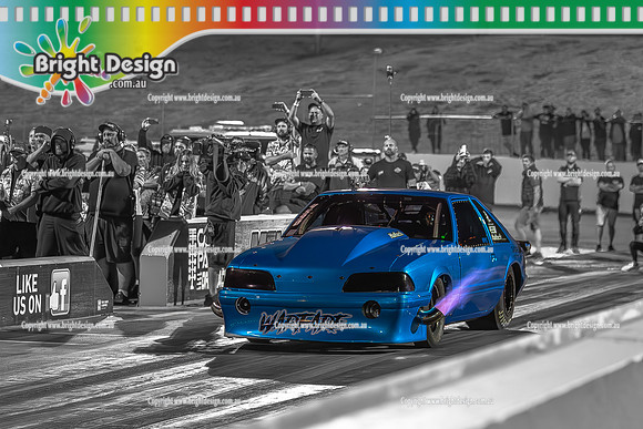AAAA Street Outlaws NPK No Prep Kings vs Australia @ Calder D1 17 March 2023 (146864)-2 4590 WARFARE Scott Hipwell SELECTIVE COLOUR