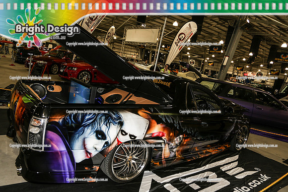 Melbourne MotorEX  July 2014  Bright Design  (100)  BATMAN