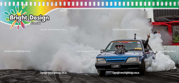 Summernats 29 SATURDAY 8 Jan 16  BDMP6409  LSONE BURNOUT