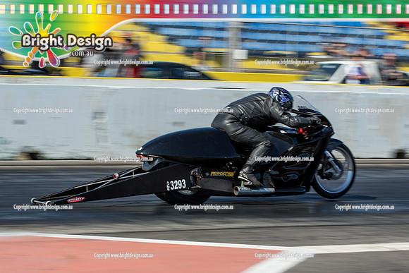 ANDRA Street Outlaws Drag Racing Quals Rnd 5 @ Calder Park 24 September 2014 (24244)  BIKE