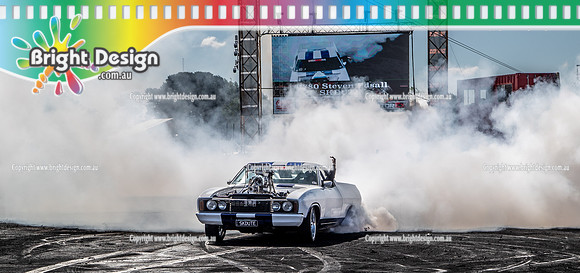 Summernats 34 Sunday 9 Jan 2022  BDMP2009  SKDUTE BURNOUT
