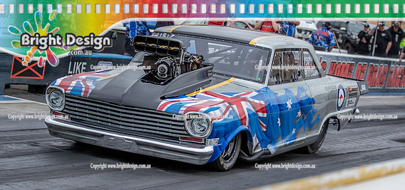 Street Outlaws NPK No Prep Kings vs Australia @ Calder D2 19 March 2023 (148877)-2 1517 DANIEL CAMILLERI RACING