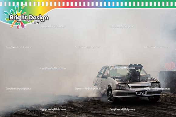 Summernats 28 Sunday 4 Jan 2015  BD  (7952)  CUTSIK BURNOUT