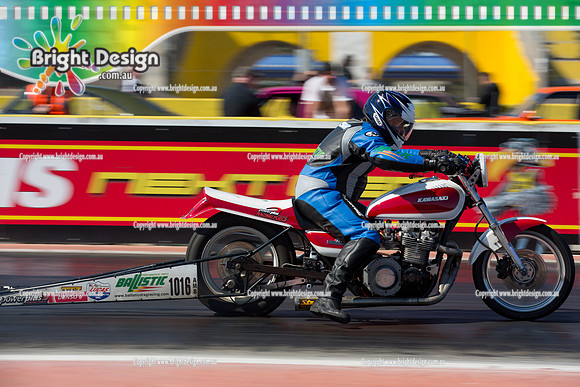 ANDRA Street Outlaws Drag Racing Quals Rnd 5 @ Calder Park 24 September 2014 (24248)  BIKE