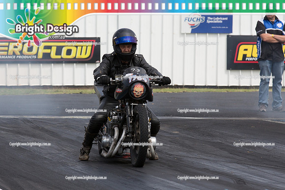 Summit Sportsman Series Rnd 1 Drag Racing 17 Jan 2015 @ Portland  (10153)  BIKE