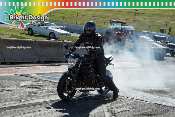 ANDRA Street Outlaws Drag Racing Quals Rnd 5 @ Calder Park 24 September 2014 (24470)  BIKE
