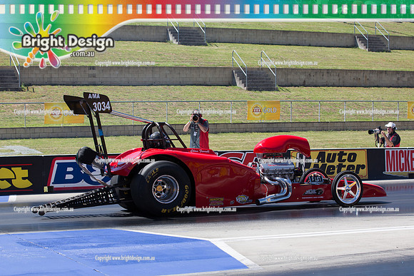 Australian Nationals @ Sydney Dragway Friday 31 October 2014  (8178)  AMA 3034  CHRIS FARRELL
