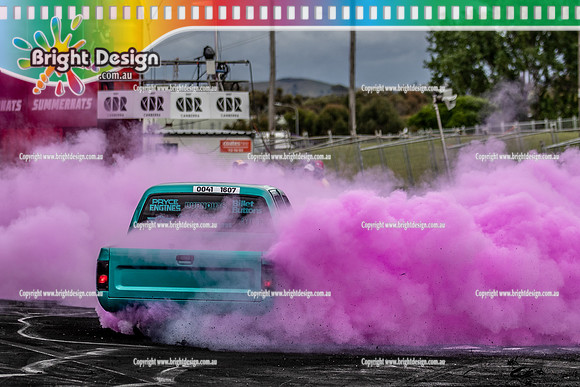 Summernats 34 Friday 7 Jan 2022  BDMP3291  SKDLUX BURNOUT