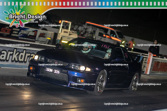 Fast Friday & Roll Racing @ Calder Park Drag Racing 28 February 2025 (178998) GON326