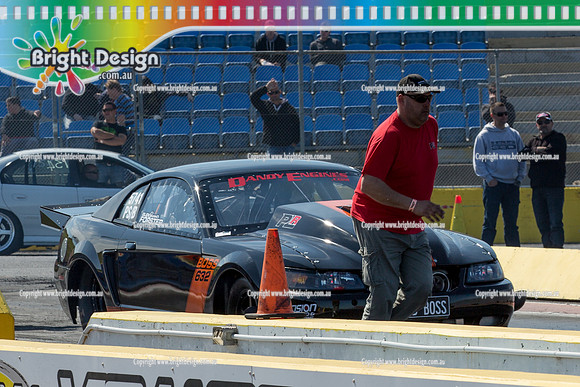 ANDRA Street Outlaws Drag Racing Quals Rnd 5 @ Calder Park 24 September 2014 (24096)  PSB 5741  GLEN SKINNER FORSTER  PSBBOS