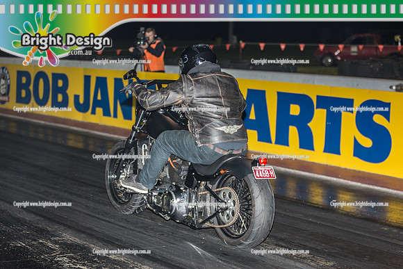 KOTH King of the Hill & Fast Friday @ Calder Park Drag Racing Friday 5 MAY 2017 (84099) BIKE 446BH